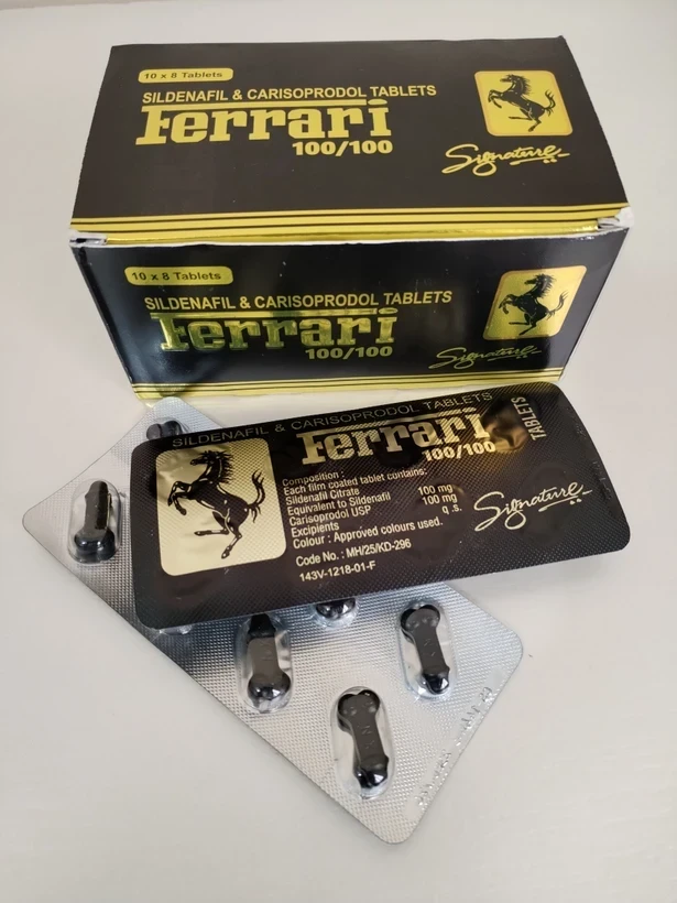 قرص فراری مشکی Ferrari Black | تاخیری و تقویت نعوظ آقایان بدون ترا – ۸ عددی اصل و اورجینال