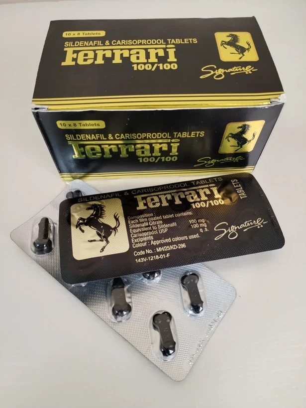 قرص فراری مشکی Ferrari Black | تاخیری و تقویت نعوظ آقایان بدون ترا – ۸ عددی اصل و اورجینال