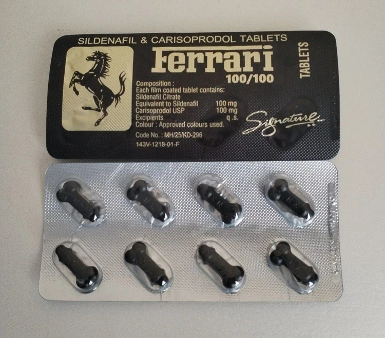 قرص فراری مشکی Ferrari Black | تاخیری و تقویت نعوظ آقایان بدون ترا – ۸ عددی اصل و اورجینال