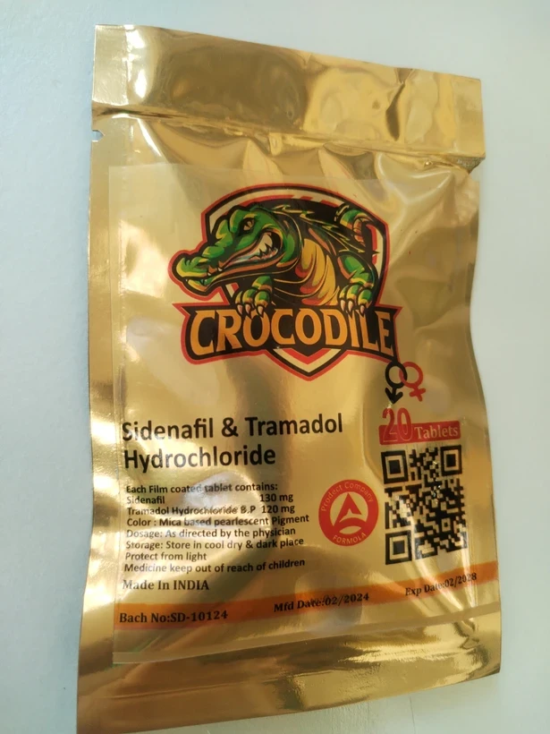 قرص کروکودیل Crocodile | تاخیری فوق‌العاده + نعوظ قوی و پایدار – ۲۰ عددی اصل و اورجینال