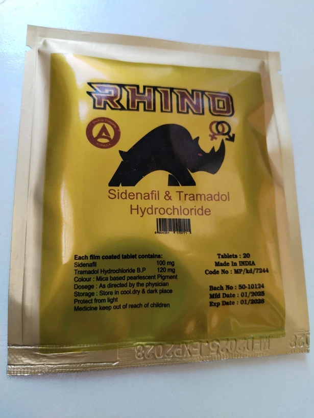 قرص راینو کرگدن Rhino | تاخیری و نعوظ قوی – ۲۰ عددی اصل و اورجینال