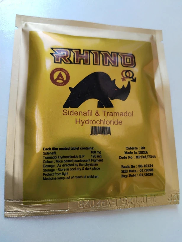 قرص راینو کرگدن Rhino | تاخیری و نعوظ قوی – ۲۰ عددی اصل و اورجینال