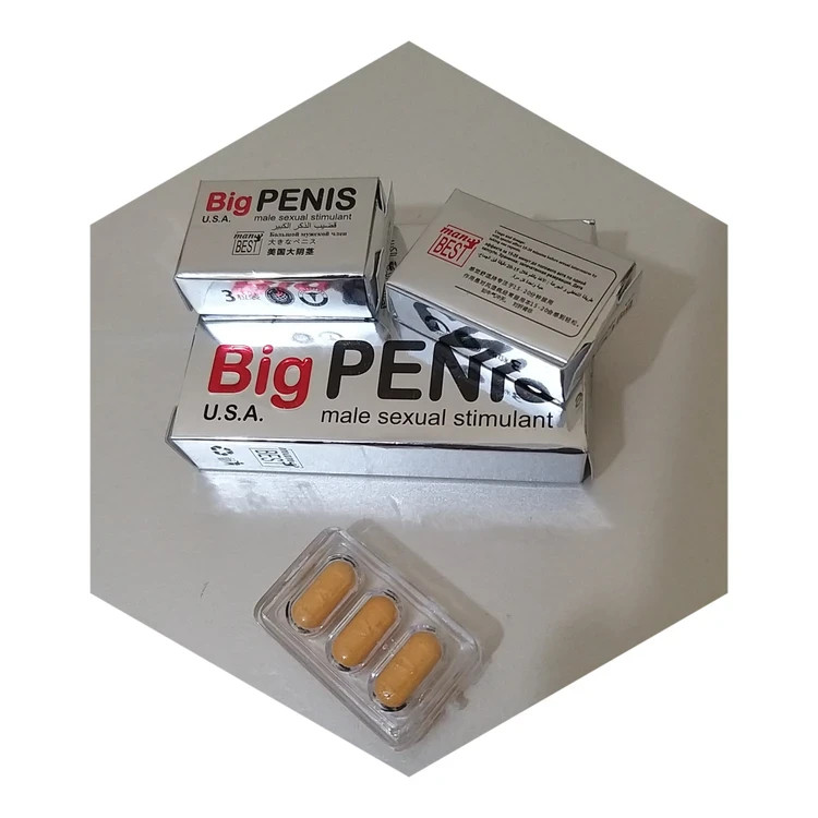 قرص بیگ پنیس Big Penis | حجمدهنده، تقویتکننده نعوظ و تاخیری آقایان – ۱۲ عددی اصل و اورجینال ساخت آمریکا