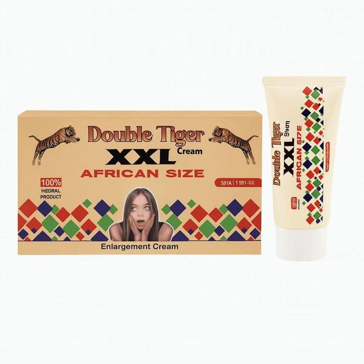 کرم تخصصی افزایش سایز مردانه Double Tiger XXL | تقویت نعوظ و سفت‌کننده – اصل و اورجینال
