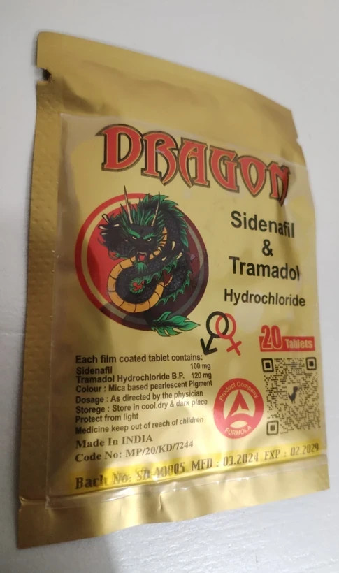 قرص دراگون Dragon | تاخیری و تقویت نعوظ قدرتمند – ۲۰ عددی اصل و اورجینال