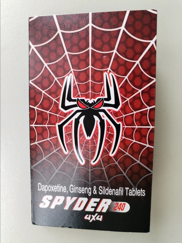 قرص اسپایدر Spider | تاخیری و تقویت نعوظ قوی با اثر سریع – ۹ عددی اصل و اورجینال