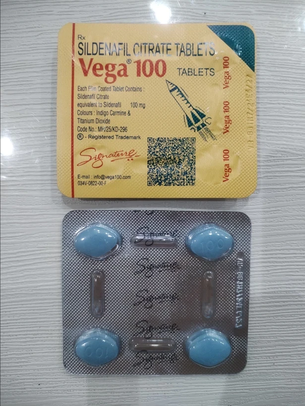 قرص وگا آبی سیگنچر Vega Blue Signature | تاخیری قدرتمند و نعوظ عالی – ۴ عددی اصل و اورجینال