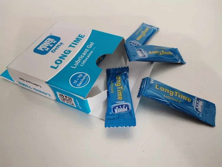 ژل تاخیری و روان کننده دلتا Delta Long Time | بسته ۱۲ عددی اصل و اورجینال